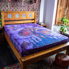 Toadstool Bedspread-Textiles-Siesta Crafts