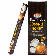 Coconut and Honey Hexagon Incense-Stick Incense-Siesta Crafts