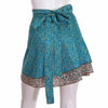 Recycled Sari Mini Wrap Skirt-Skirts-Siesta Crafts