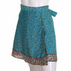 Recycled Sari Mini Wrap Skirt-Skirts-Siesta Crafts