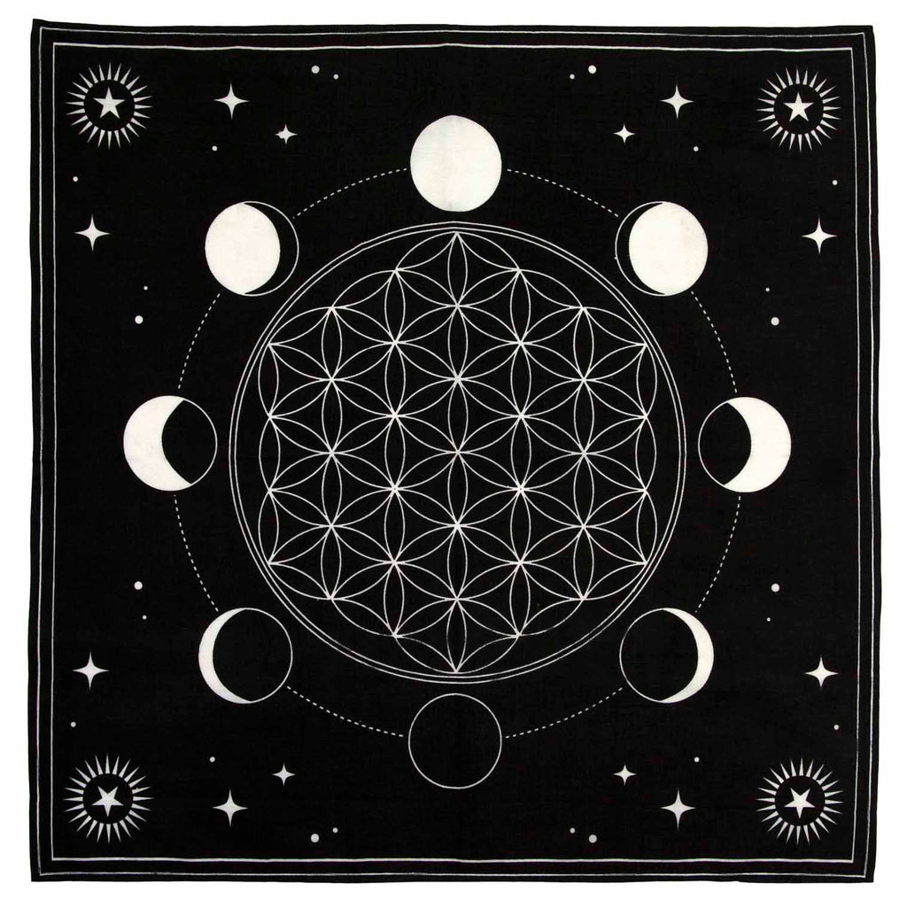 Moon Phase Altar Cloth-Textiles-Siesta Crafts
