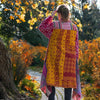 Kantha Button Jacket-Coats, Jackets & Ponchos-Siesta Crafts