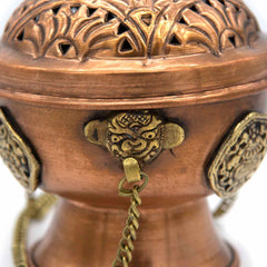 Copper Incense Censer Burner-Incense Holders-Siesta Crafts