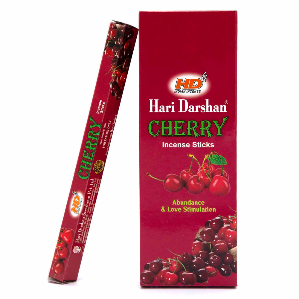 Cherry Hexagon Incense-Stick Incense-Siesta Crafts