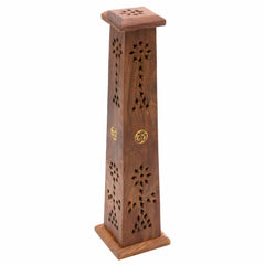 Om Smoke Tower-Incense Holders-Siesta Crafts