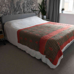 Kantha Bedspread-Textiles-Siesta Crafts