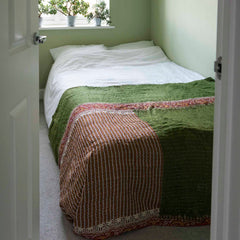 Kantha Bedspread-Textiles-Siesta Crafts