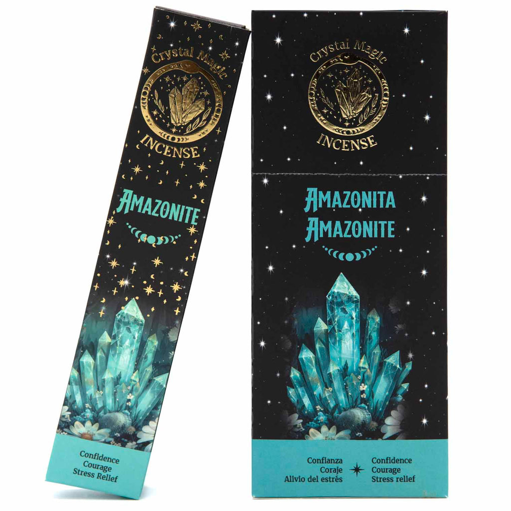 Amazonite Crystal Magic Incense-Stick Incense-Siesta Crafts