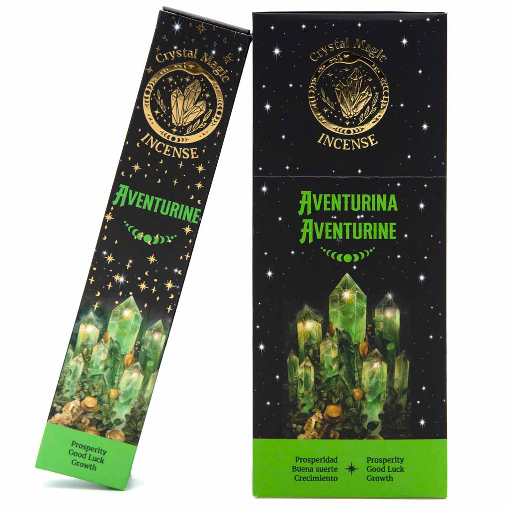 Aventurine Crystal Magic Incense-Stick Incense-Siesta Crafts