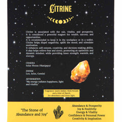 Citrine Crystal Magic Incense-Stick Incense-Siesta Crafts