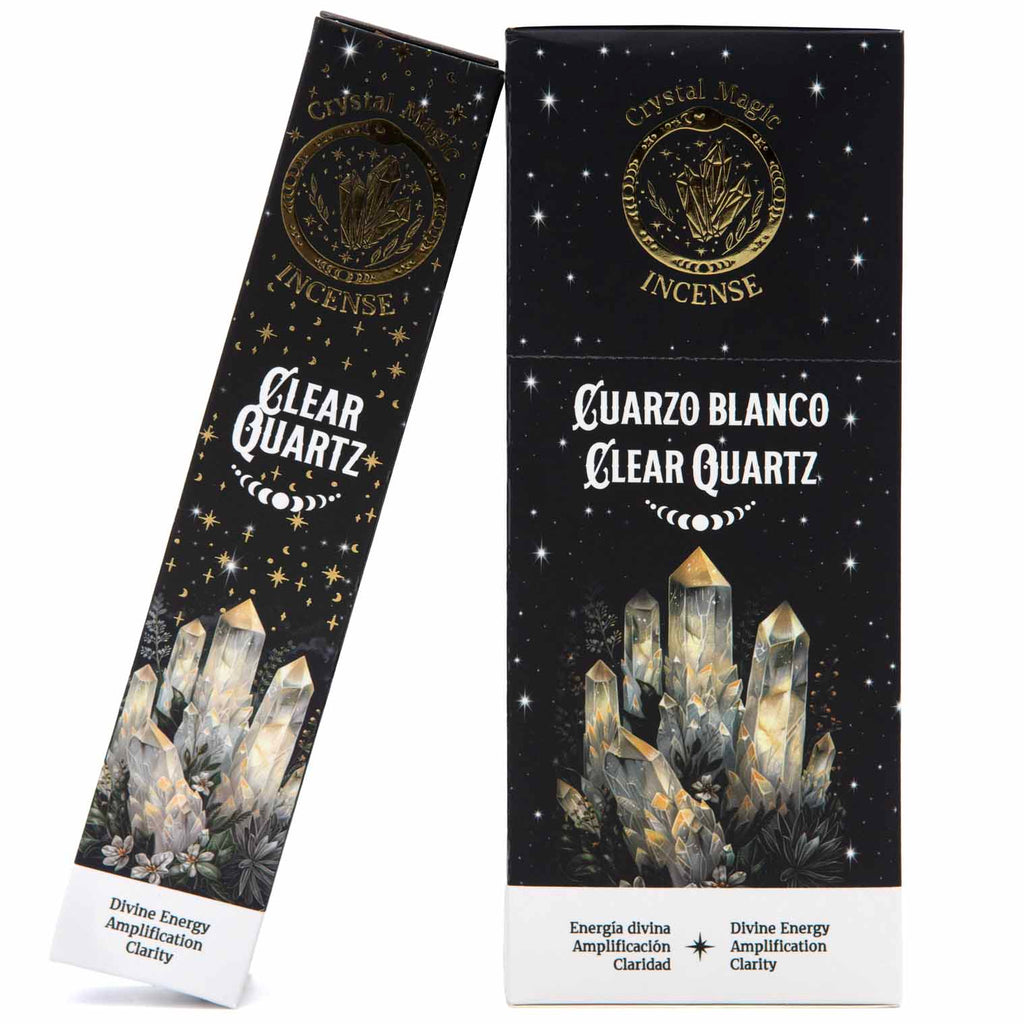 Clear Quartz Crystal Magic Incense-Stick Incense-Siesta Crafts