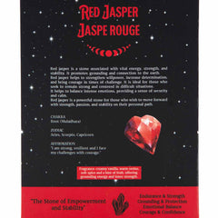 Red Jasper Crystal Magic Incense-Stick Incense-Siesta Crafts