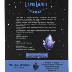 Lapis Lazuli Crystal Magic Incense-Stick Incense-Siesta Crafts