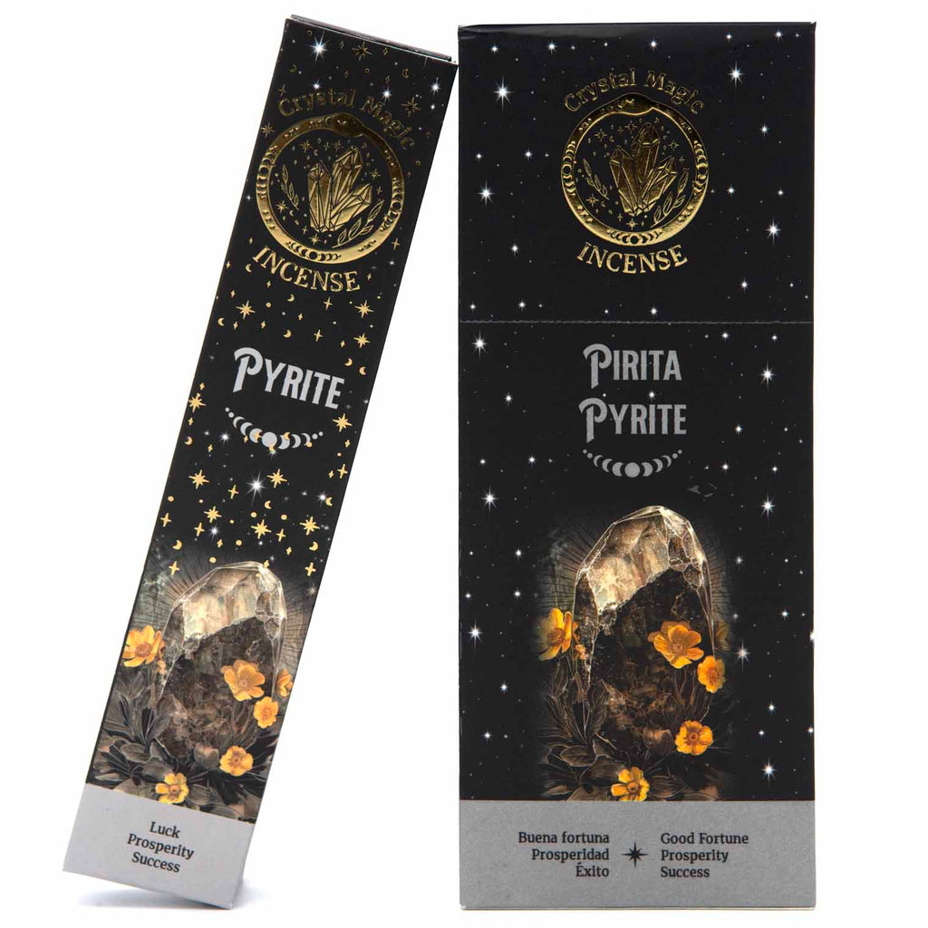 Pyrite Crystal Magic Incense-Stick Incense-Siesta Crafts