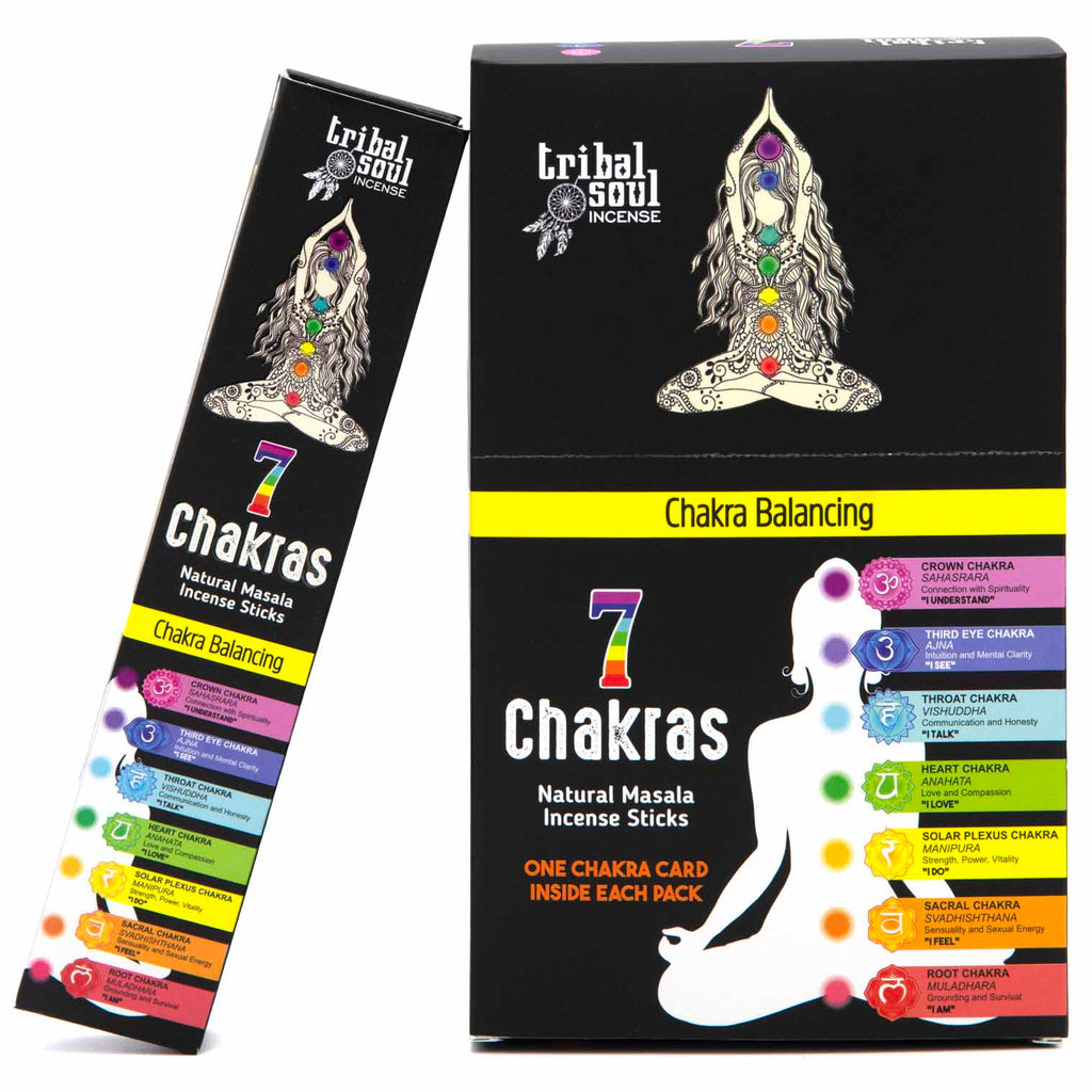 Seven Chakra Balancing Incense-Stick Incense-Siesta Crafts