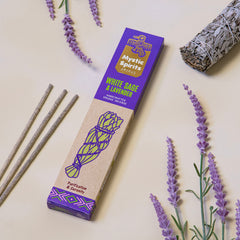 White Sage and Lavender Mystic Spirits Incense-Stick Incense-Siesta Crafts