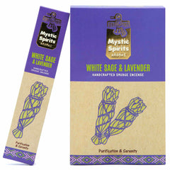 White Sage and Lavender Mystic Spirits Incense-Stick Incense-Siesta Crafts