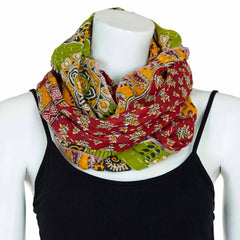 Kantha Snood-Scarves-Siesta Crafts
