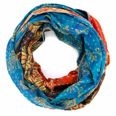 Kantha Snood-Scarves-Siesta Crafts