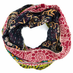 Kantha Snood-Scarves-Siesta Crafts