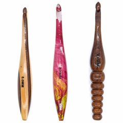 Decorative Wooden Crochet Hook - 8mm-Fun & Leisure-Siesta Crafts