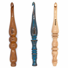 Decorative Wooden Crochet Hook - 9mm-Fun & Leisure-Siesta Crafts