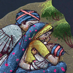 Peepal Leaf Painting - Family-Home Décor-Siesta Crafts