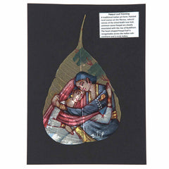 Peepal Leaf Painting - Lovers-Home Décor-Siesta Crafts