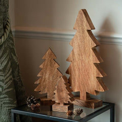 Christmas Tree Carving - Large-Home Décor-Siesta Crafts