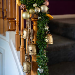 String of Bells with Star Design Cut Out-Home Décor-Siesta Crafts