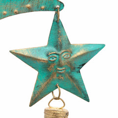 Hanging Moon with Bells-Home Décor-Siesta Crafts