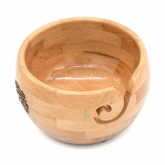 Tree Design Wooden Yarn Bowl-Fun & Leisure-Siesta Crafts