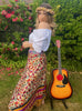 Recycled Sari Reversible Wrap Skirt-Skirts-Siesta Crafts