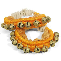 Nacha Resham Ankle Bells (pair)-Chimes & Bells-Siesta Crafts