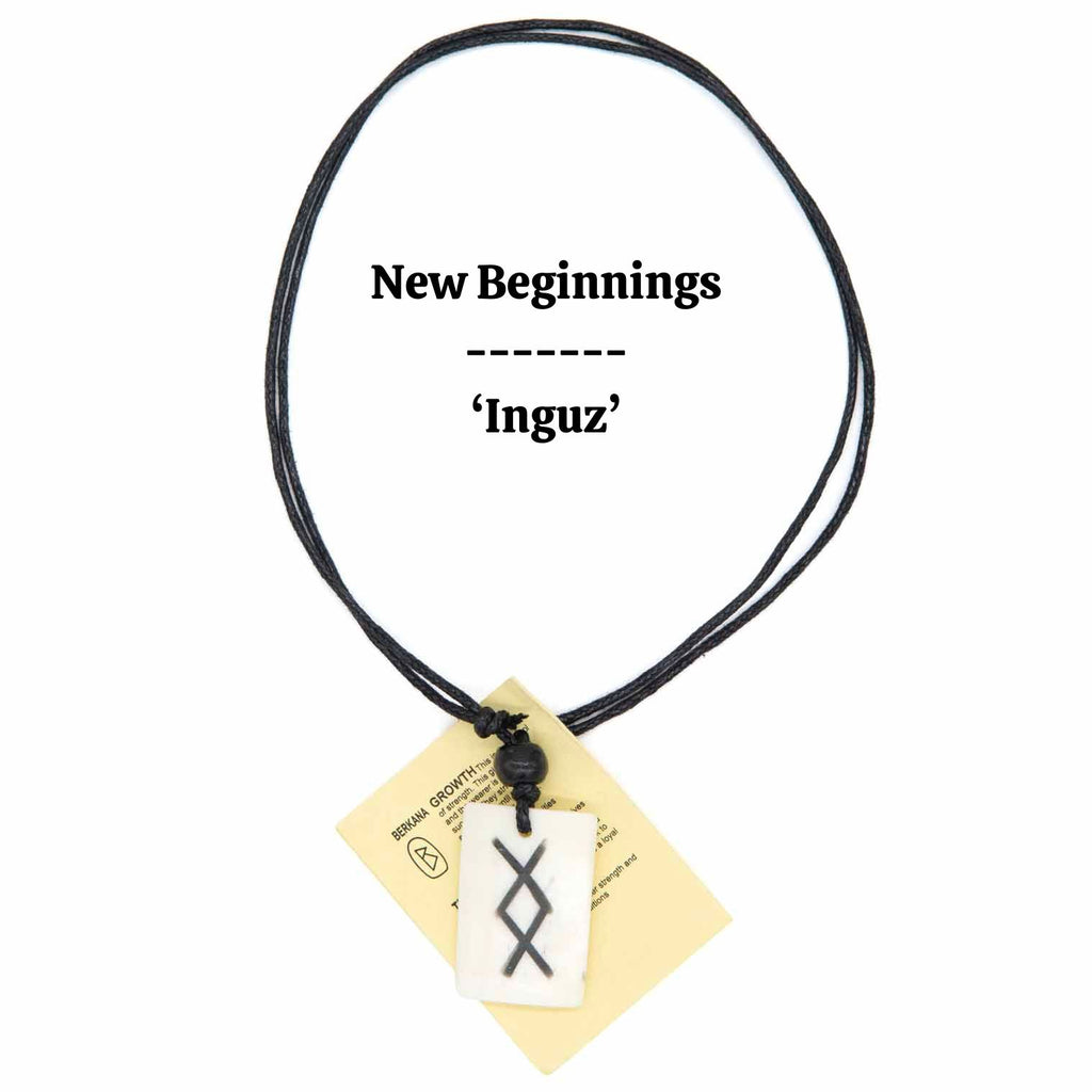 Rune Pendant Necklace-Necklaces & Pendants-Siesta Crafts