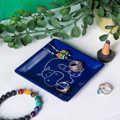 Mother and Baby Hippo Soapstone Tray-Storage & Organisation-Siesta Crafts