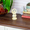 Soapstone Goddess On Plinth with Spiral-Ornaments & Figurines-Siesta Crafts