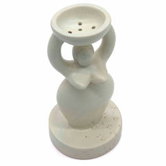 Goddess Soapstone Cone Burner-Incense Holders-Siesta Crafts