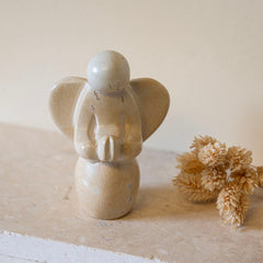 Angel With Heart Wings-Ornaments & Figurines-Siesta Crafts