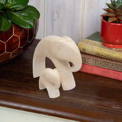 Mother and Baby Elephant-Ornaments & Figurines-Siesta Crafts
