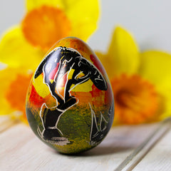 Safari Soapstone Egg-Ornaments & Figurines-Siesta Crafts