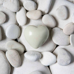Natural Soapstone Heart-Ornaments & Figurines-Siesta Crafts