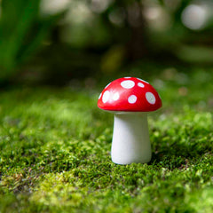 Mini Soapstone Mushroom-Ornaments & Figurines-Siesta Crafts