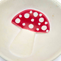Soapstone Embossed Mushroom Dish-Storage & Organisation-Siesta Crafts