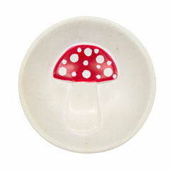 Soapstone Embossed Mushroom Dish-Storage & Organisation-Siesta Crafts