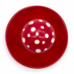 Soapstone Mushroom Trinket Dish-Storage & Organisation-Siesta Crafts
