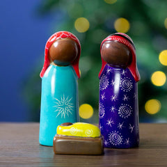 Soapstone Nativity Set-Christianity-Siesta Crafts