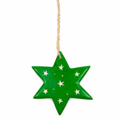 Star Soapstone Christmas Decoration-Home Décor-Siesta Crafts