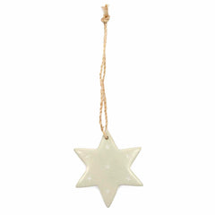 Star Soapstone Christmas Decoration-Home Décor-Siesta Crafts