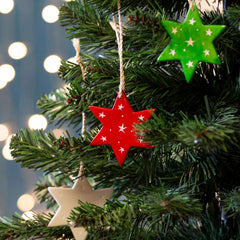 Star Soapstone Christmas Decoration-Home Décor-Siesta Crafts